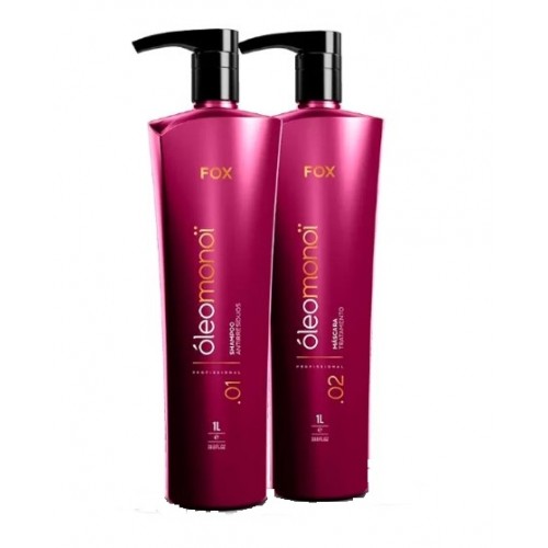 Набір ботексу для волосся Fox Oleo De Monoi, 2х200 г (розлив)