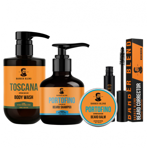 Набір Barber Blend Classic Barber Set 4в1 для догляду за бородою