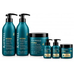 Набір TRIO Raywell B.IO HYDRA Nutritive  шампунь, кондиціонер та маска для живлення сухого волосся, 200+200+200 г (разлив)
