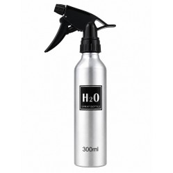 Перукарський пульверизатор Beauty Tools для волосся H2O метал, сріблястий, 300 мл