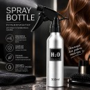 Перукарський пульверизатор Beauty Tools для волосся H2O метал, сріблястий, 300 мл Перукарський пульверизатор Beauty Tools для волосся H2O метал, сріблястий, 300 мл