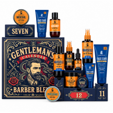 Подарунковий чоловічый набір адвент календар Gentleman’s Calendar Barber Blend, 12 засобів