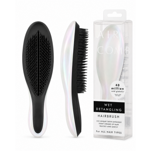 Гребінець для розплутування вологого та сухого волосся Tangle Teezer Wet Detangle 18 см, перламутрова