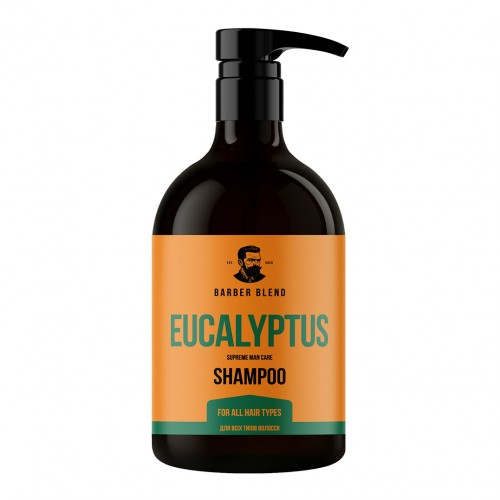 Шампунь Eucalyptus Barber Blend для всіх типів волосся, 500 мл 