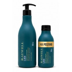Шампунь Raywell B.io LISS Smoothing Shampoo With Ribes Complex для розгладження пухнастого волосся (RR651), 300 г розлив