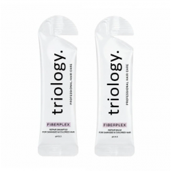 Відновлювальний набір Triology Fiberplex DUO шампунь і кондиціонер для пошкодженого та фарбованого волосся, пробники, 2х10 мл